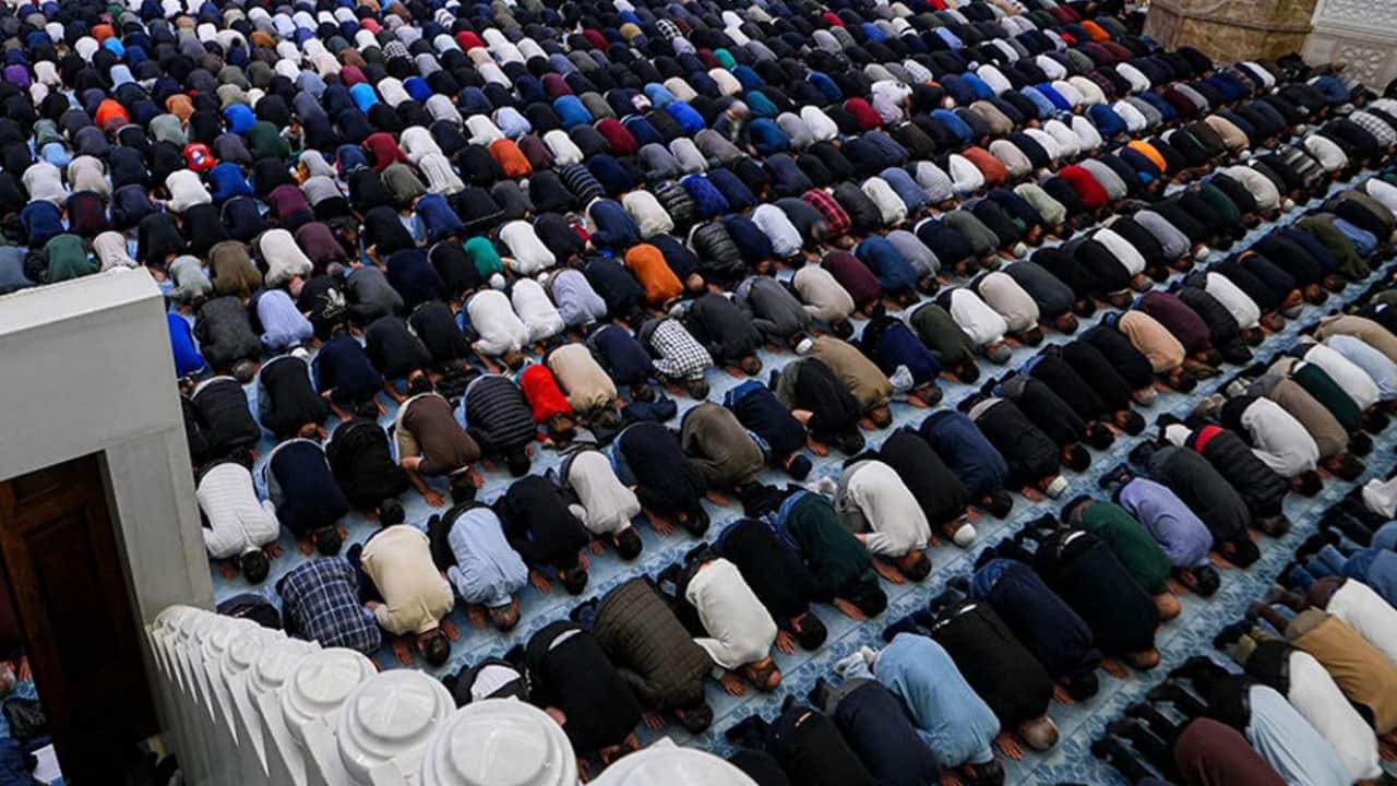 Güney Kore'de Ramazan Bayramı namazı kılındı