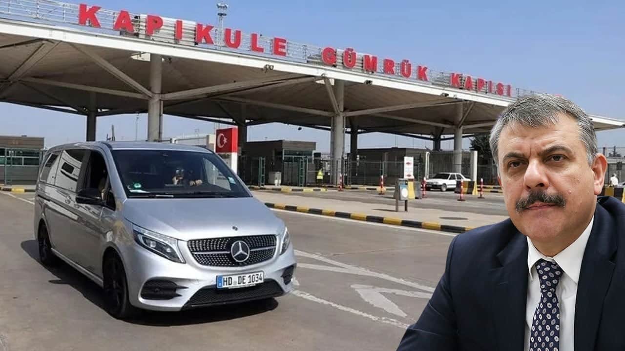 İçişleri Bakanı Çiftçi duyurdu: Gurbetçilerin araçlarına artık bu ceza kesilmeyecek!
