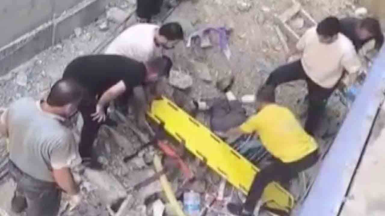 İnşaattan düşen 71 yaşındaki işçi hayatını kaybetti