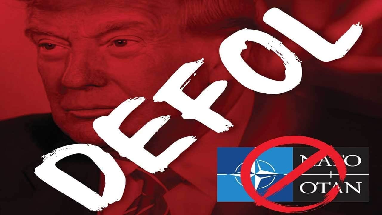 "İşgalci NATO! Katil Trump! Defol!" eylemi Üsküdar Meydanı’nda