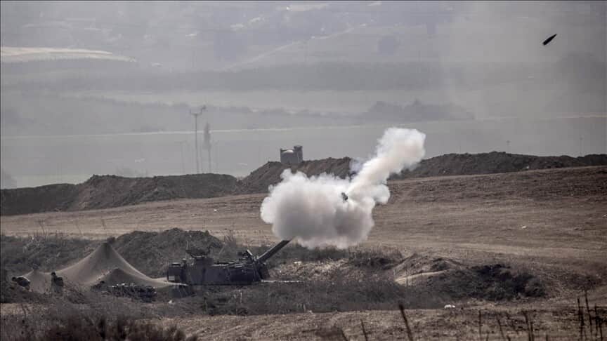 Katil devlet İsrail’den Suriye’ye topçu saldırısı