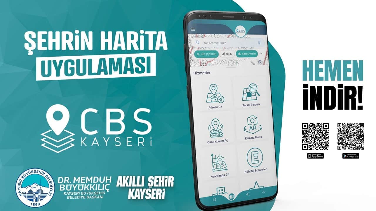 Kayseri Büyükşehir’den CBS mobil ile dijital devrim! Tek dokunuşta hizmet ayağınızda