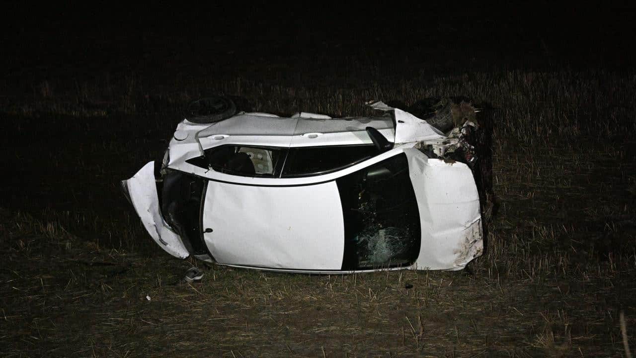 Kayseri'de otomobil devrildi: 1 ölü, 4 yaralı