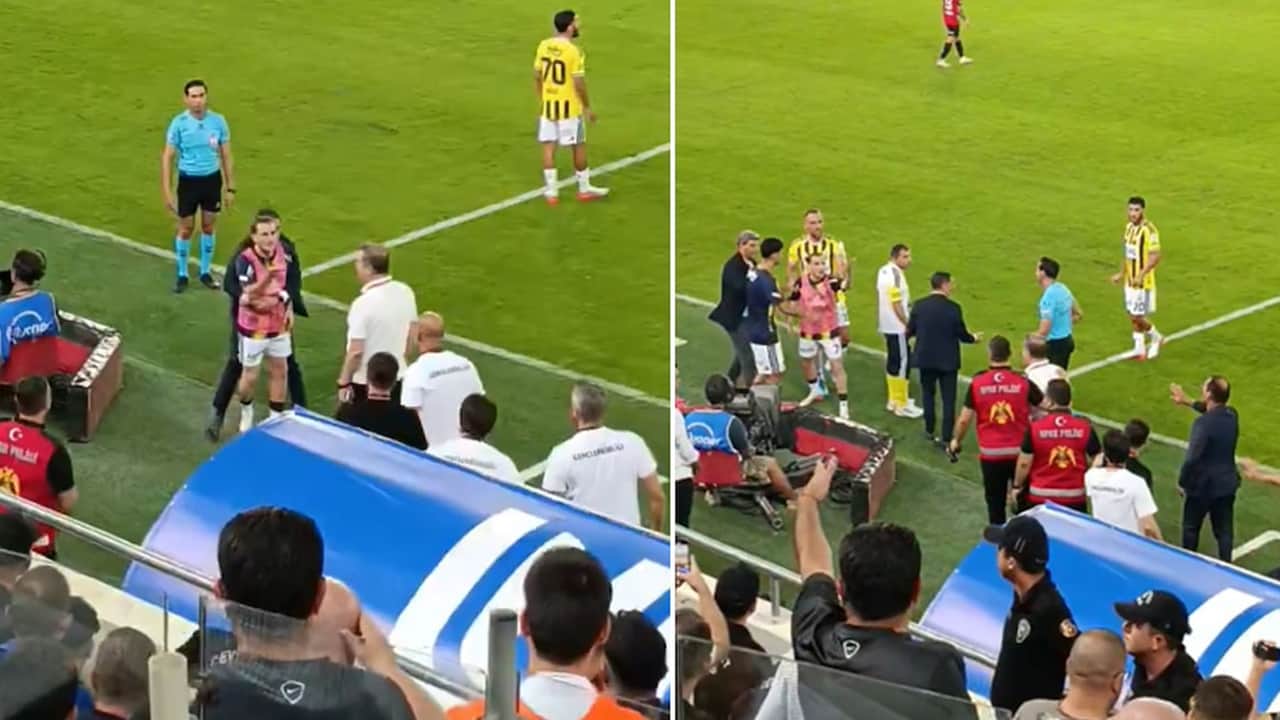 Kerem Aktürkoğlu yedek kulübesinde çıldırdı!