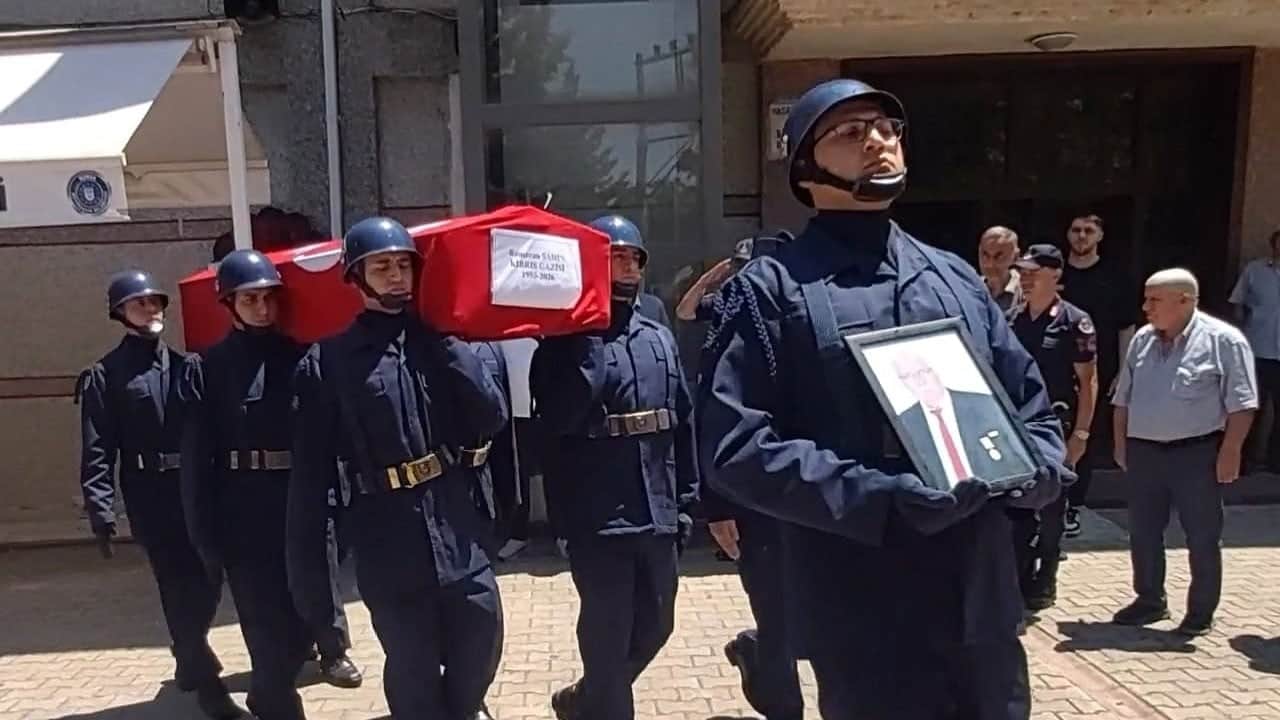 Kıbrıs gazisine son görev