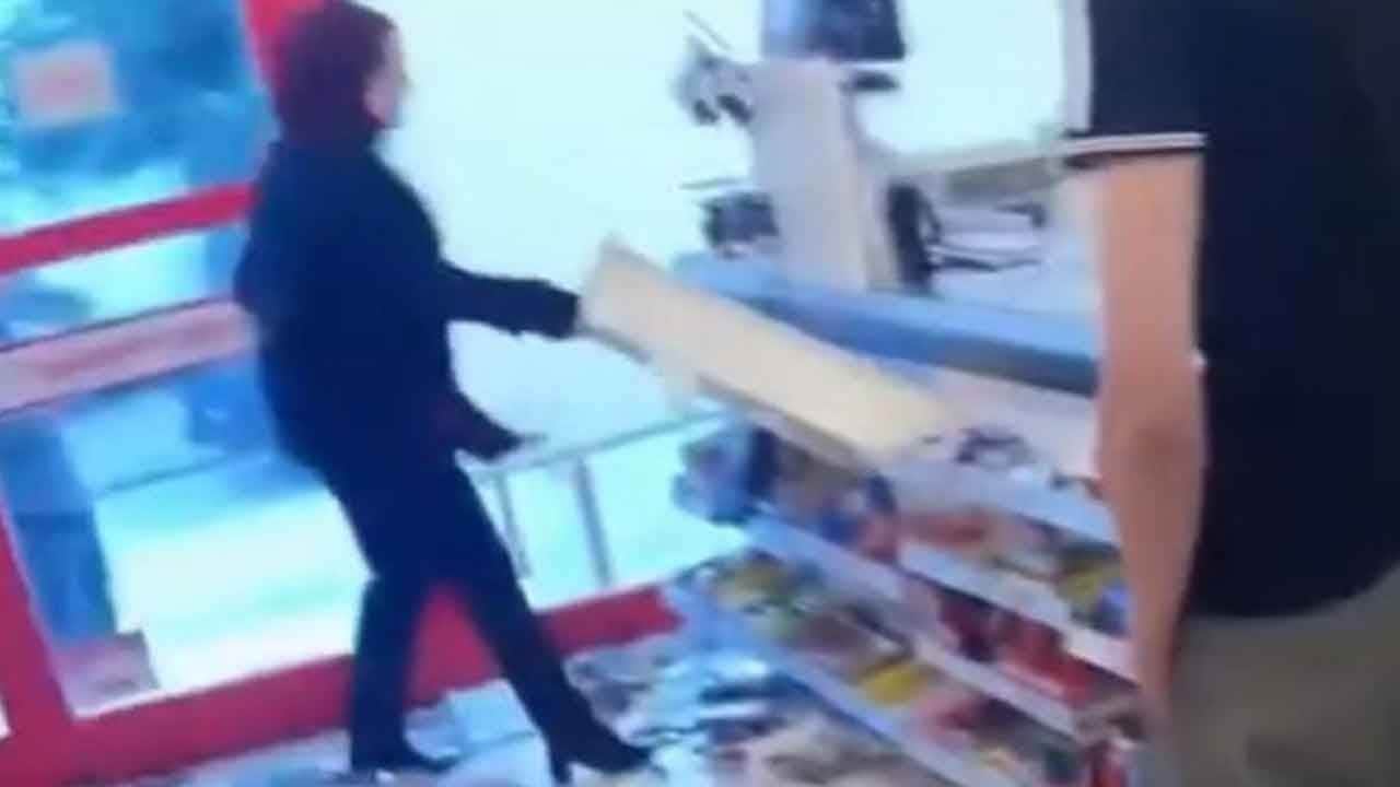 Markete saldıran kadın bakın kim çıktı! Türkiye'nin gündemindeydi