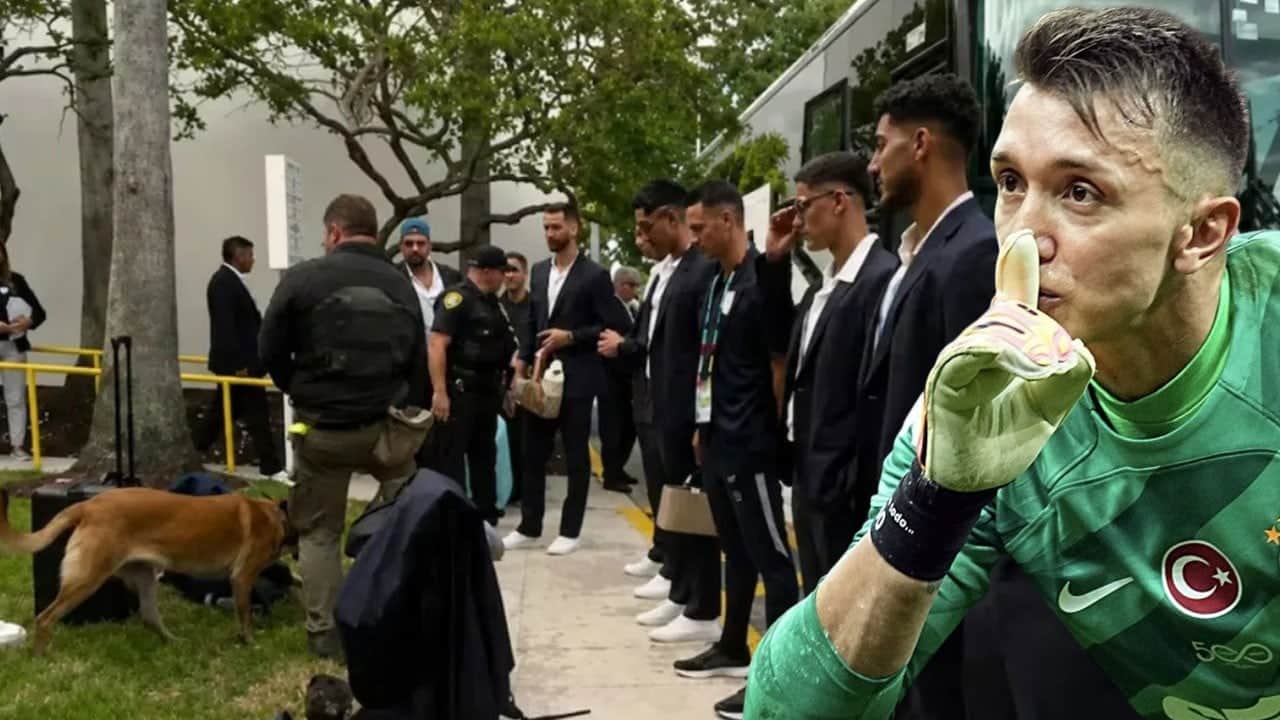 Polis köpekleriyle didik didik arandı! ABD’den Muslera’ya büyük ayıp!