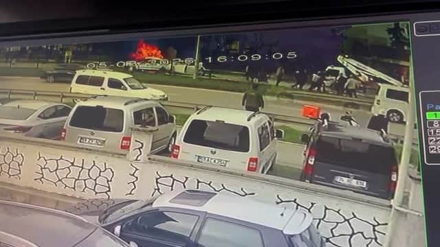 Samsun’daki feci kazanın görüntüleri ortaya çıktı!