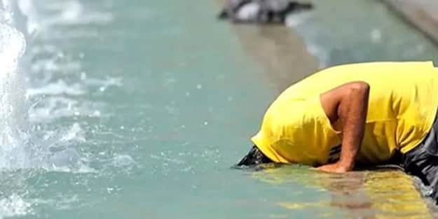 Şanlıurfa alev alev yanıyor! Termometreler 43 dereceyi gördü, vatandaş gölgelere sığındı!