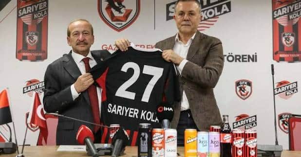 Sarıyer Kola, Gaziantep FK’nın Konç Sponsoru Oldu