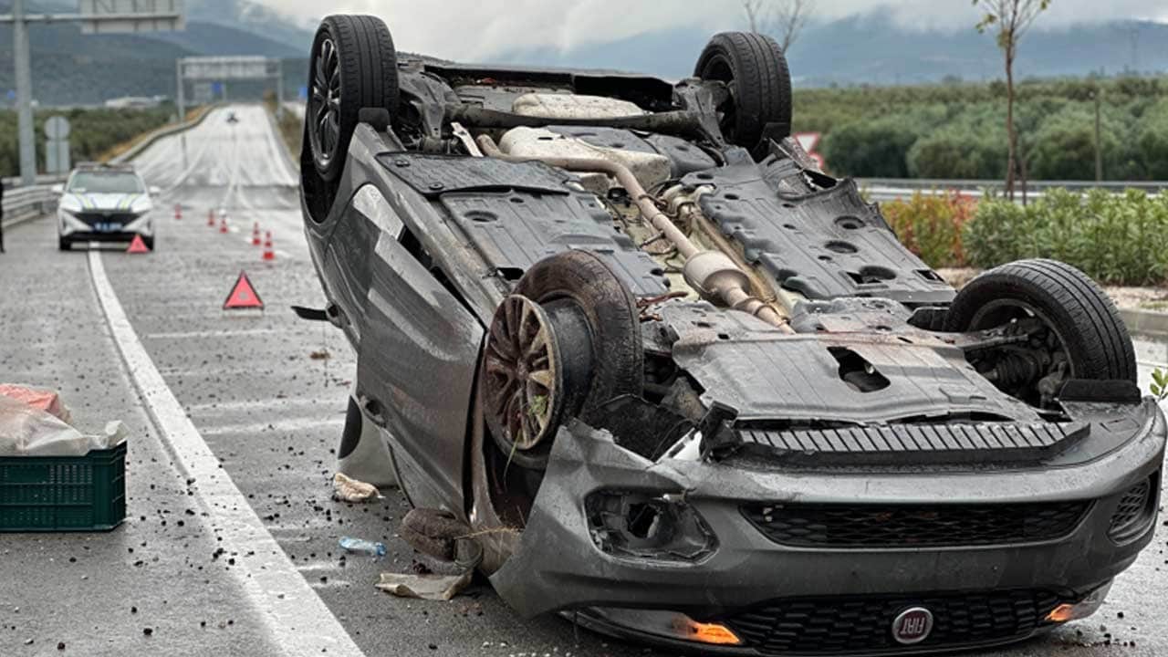 Su birikintisi kazaya neden oldu!