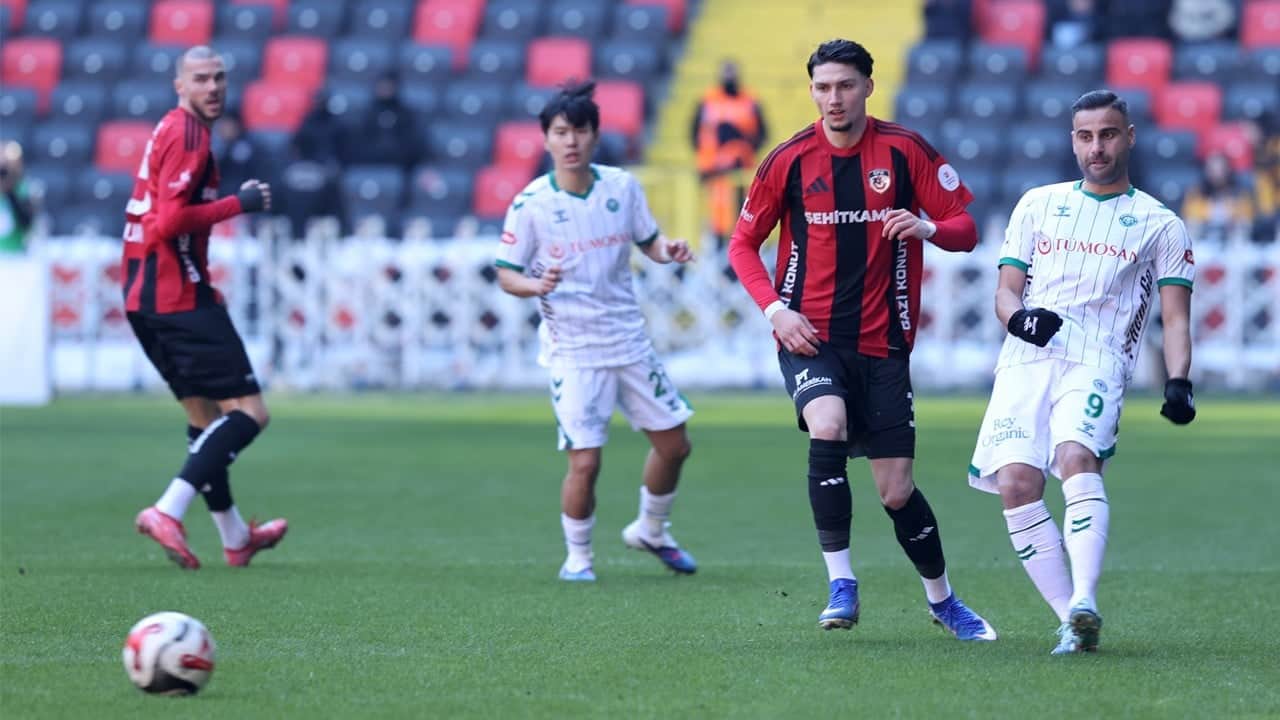 Süper Lig’de günün ilk maçı! Konyaspor, Gaziantep’te bir puanı son dakikada aldı