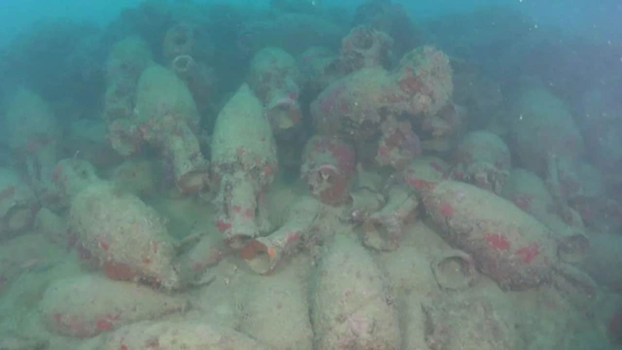Tam 46 metre derinde! 2 bin yıllık geminin enkazı bulundu