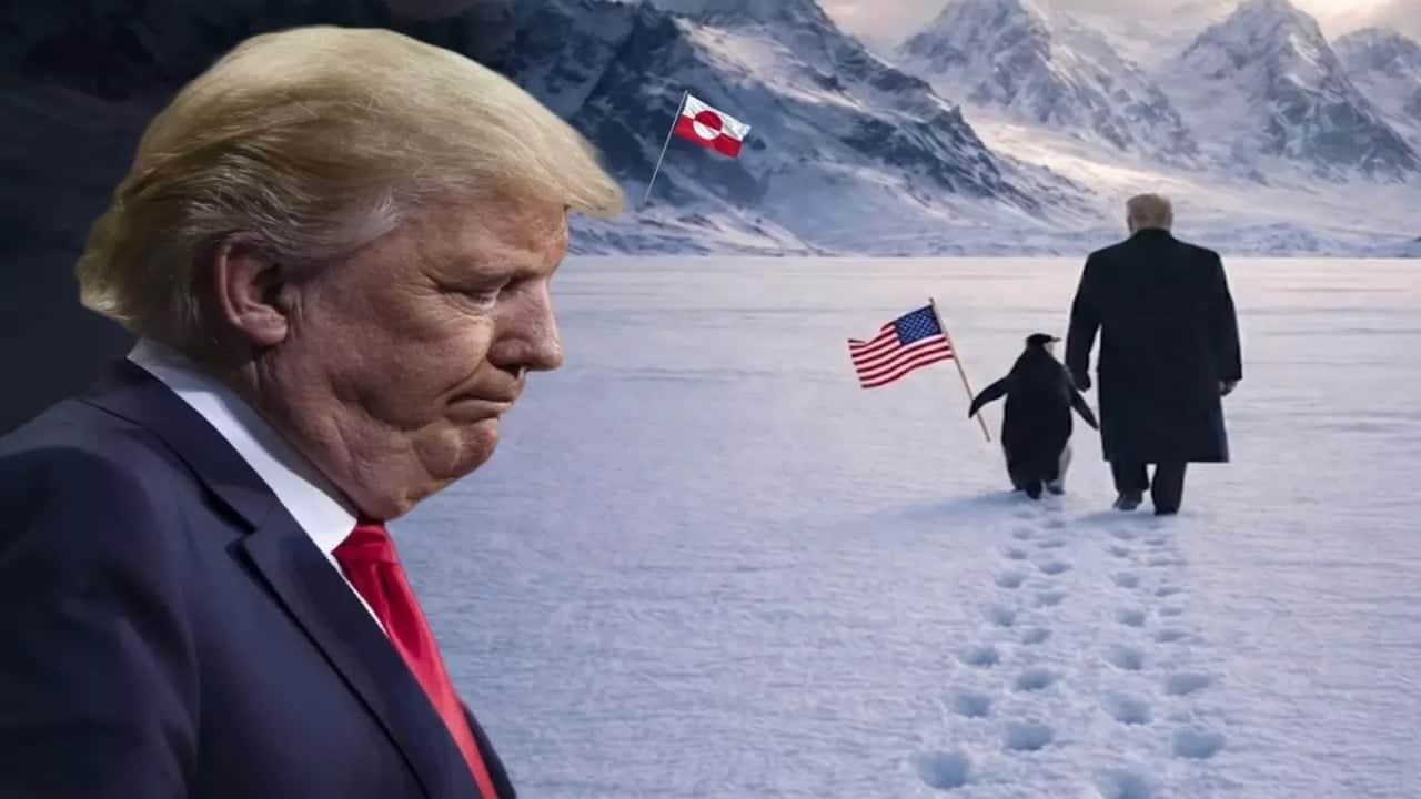 Trump "Grönland" mesajı vermeye çalışırken madara oldu: "Utanç verici hata"