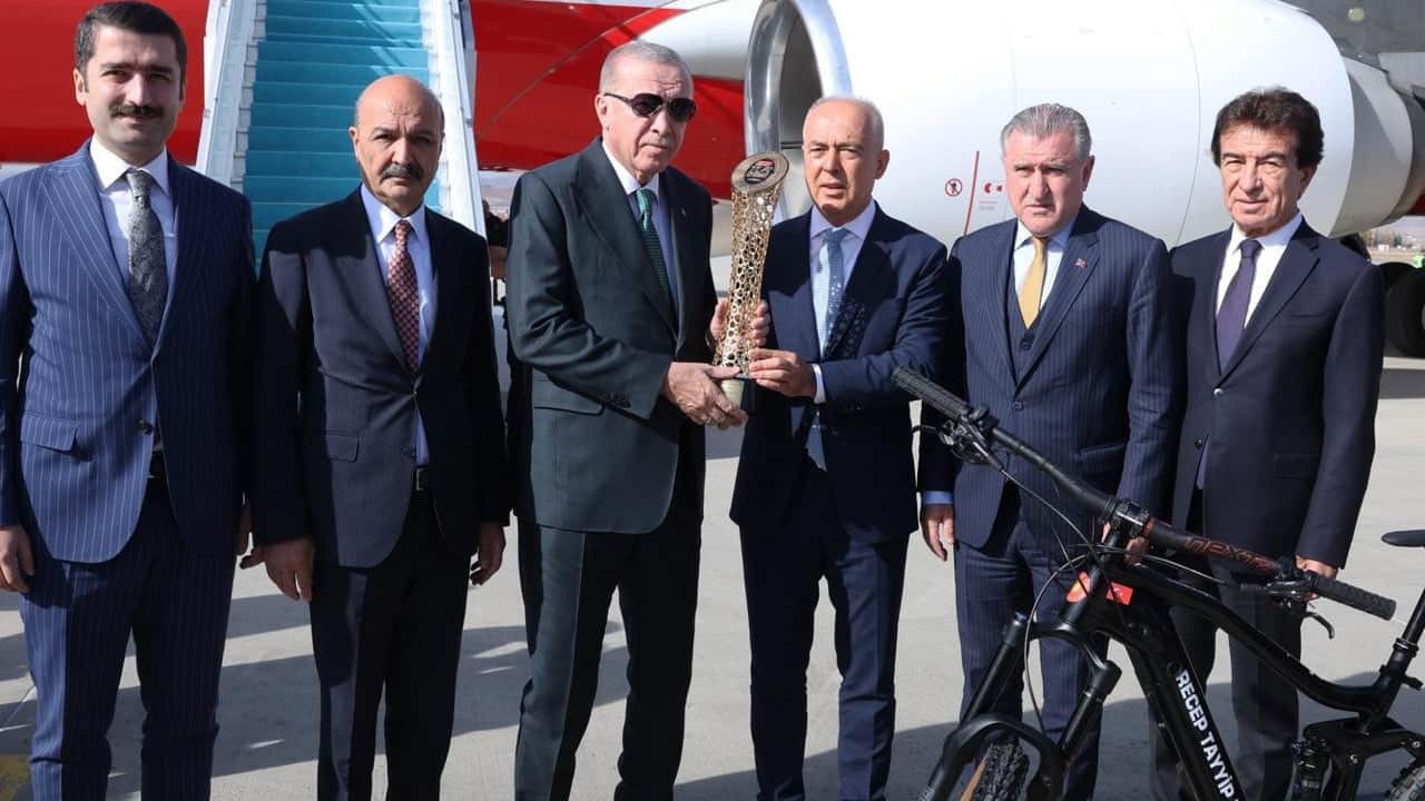 Türkiye Bisiklet Federasyonu'ndan Cumhurbaşkanı Erdoğan'a teşekkür
