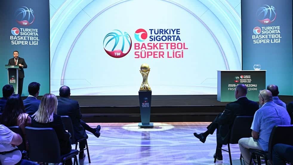 Türkiye Sigorta Basketbol Süper Ligi'nde fikstür belli oldu