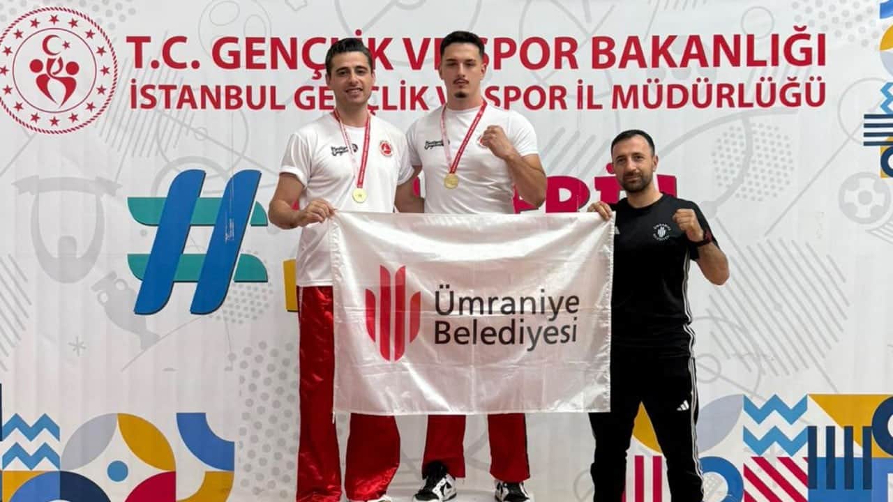 Ümraniye Belediyesi sporcunun yanında! Kick Boks Takımı 4 madalya kazandı