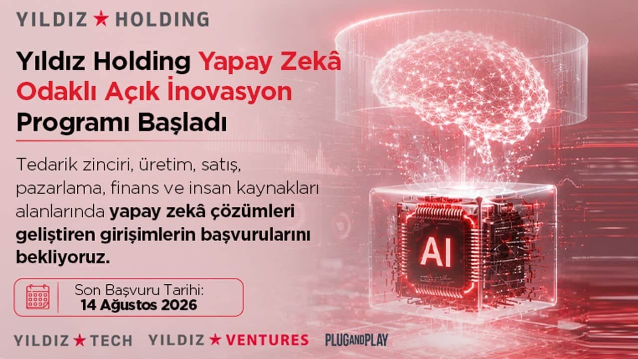 Yıldız Holding yapay zekâ için düğmeye bastı! Startuplar sahaya davet edildi