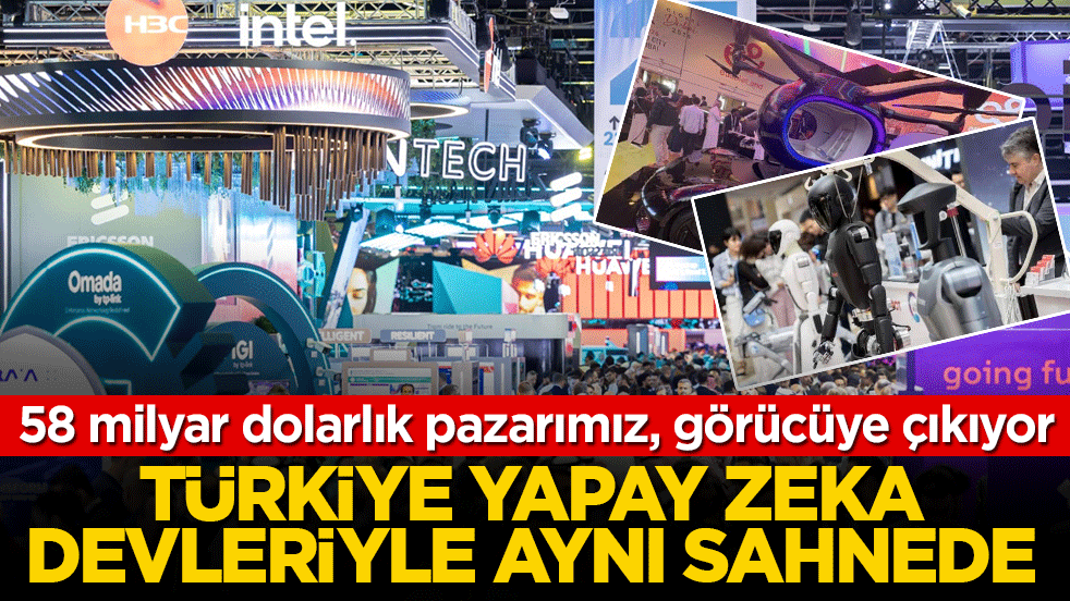 58 milyar dolarlık pazarımız, görücüye çıkıyor! Türkiye yapay zeka devleriyle aynı sahnede