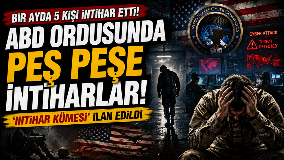 ABD ordusunda alarm! Bir ayda peş peşe 5 intihar: "İntihar kümesi" ilan edildi