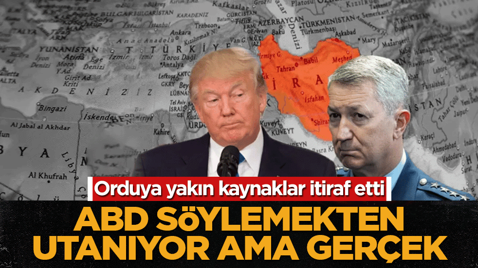 ABD söylemekten utanıyor ama gerçek: Orduya yakın kaynaklar itiraf etti