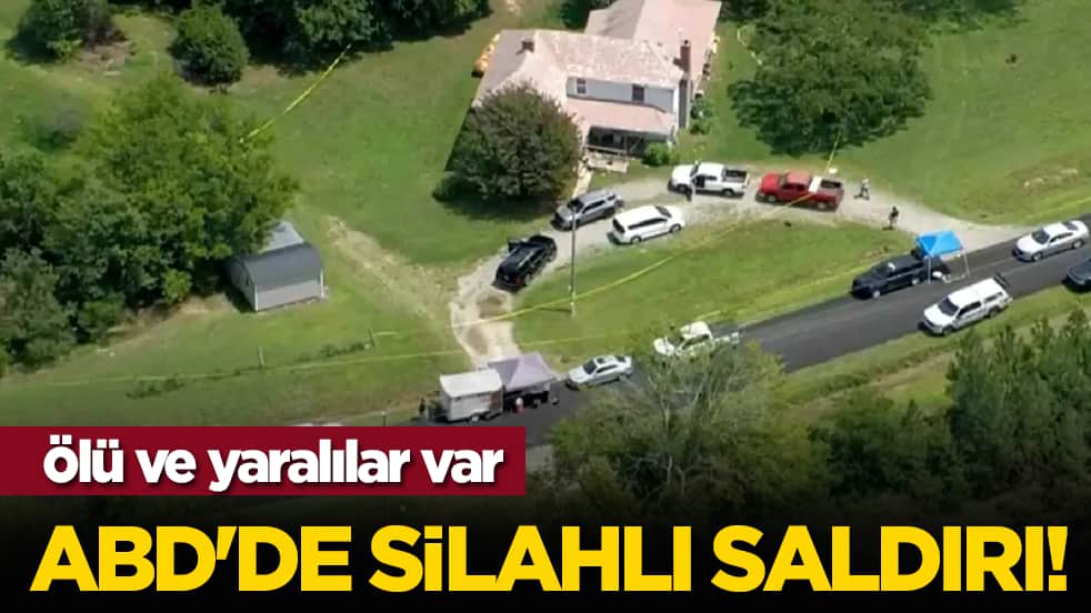 ABD'de silahlı saldırı: Ölü ve yaralılar var