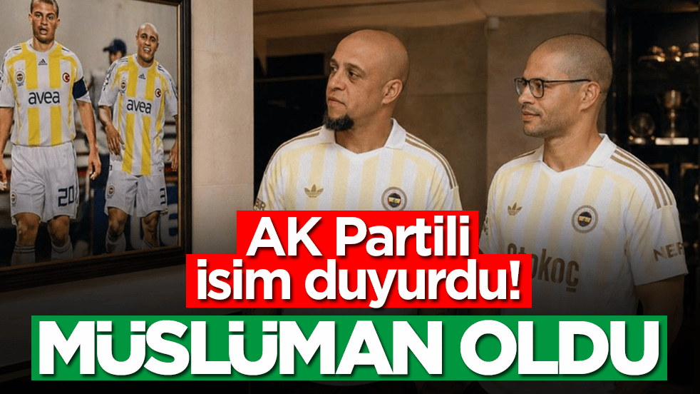 AK Partili isim duyurdu: Müslüman oldu