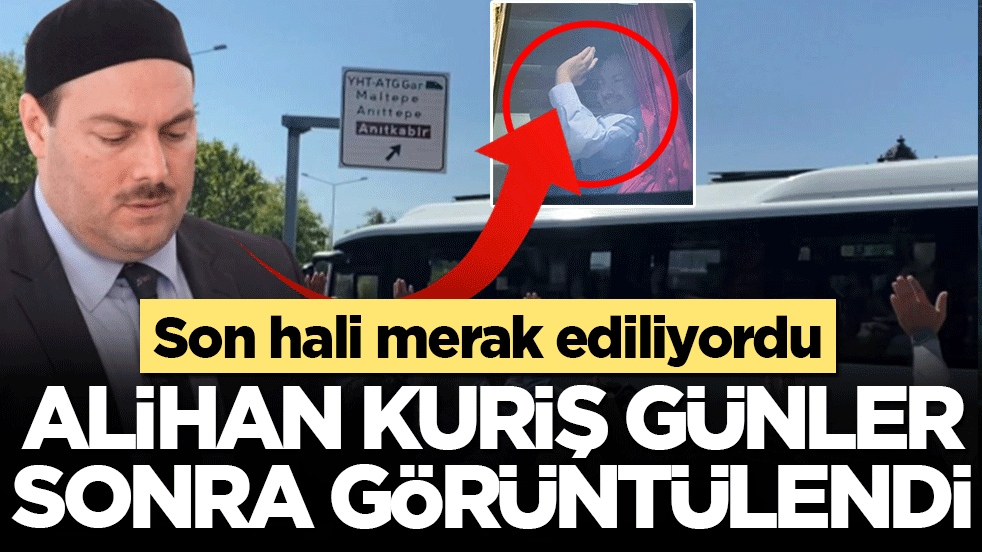 Alihan Kuriş günler sonra görüntülendi: Son hali merak ediliyordu