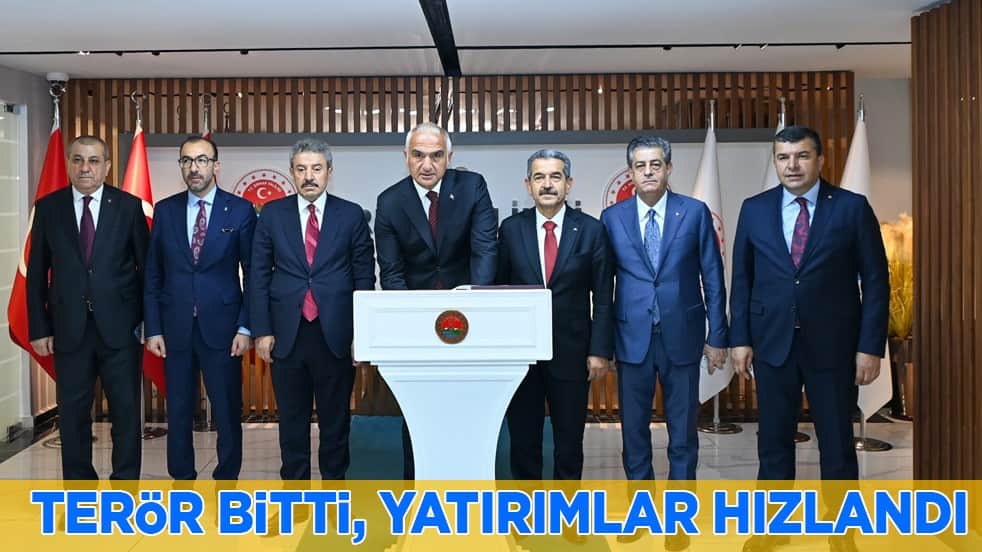  Bakan Ersoy Şırnak'ta devam eden projeleri ve yatırımlar hızlandı...