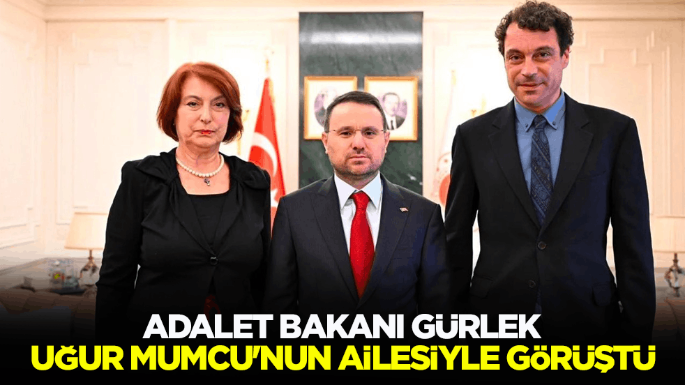 Beklenen görüşme gerçekleşti! Bakan Gürlek, Uğur Mumcu'nun ailesiyle bir araya geldi