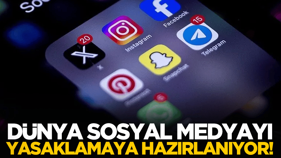 Dünya sosyal medyayı yasaklamaya hazırlanıyor!