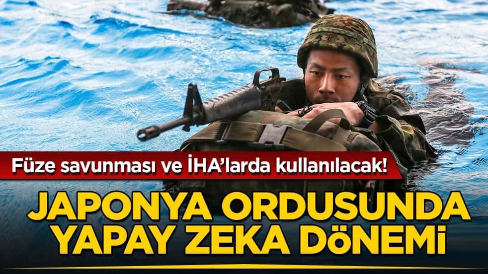 Füze savunması ve İHA’larda kullanılacak! Japonya ordusunda yapay zeka dönemi