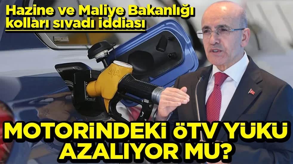 Hazine ve Maliye Bakanlığı kolları sıvadı iddiası Motorindeki ÖTV yükü azaltılıyor mu?