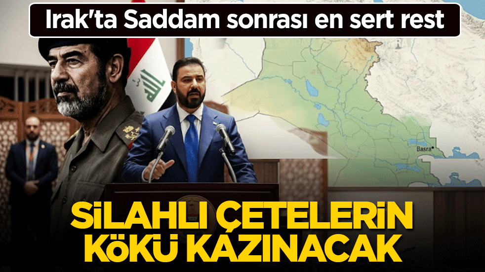 Irak'ta Saddam Hüseyin devrinden sonra bir ilk: Silahlı çetelerin kökü kazınacak