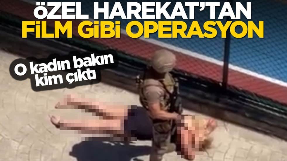 İstanbul'da Özel Hareket operasyonu! Fotoğrafı gündem olan kadın bakın kimmiş