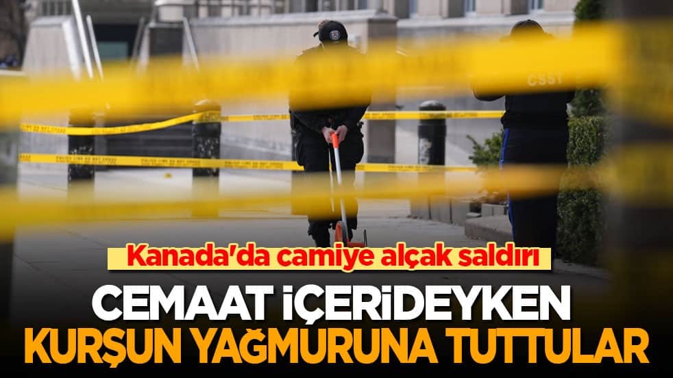 Kanada'da camiye alçak saldırı: Cemaat içerideyken kurşun yağmuruna tuttular!
