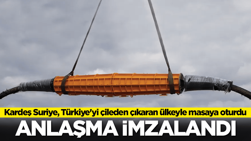Kardeş ülke Suriye, Türkiye'yi çileden çıkaran ülkeyle masaya oturdu: Anlaşma imzaladı