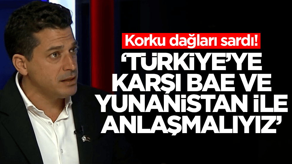 Korku dağları sardı! Amichai Chikli: Türkiye'ye karşı BAE ve Yunanistan ile anlaşmalıyız