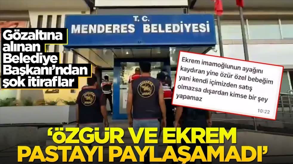 Menderes Belediye Başkanı İlkay Çiçek’in WhatsApp yazışmaları: Ekrem İmamoğlu ile özgür pastayı paylaşmada anlaşamadılar