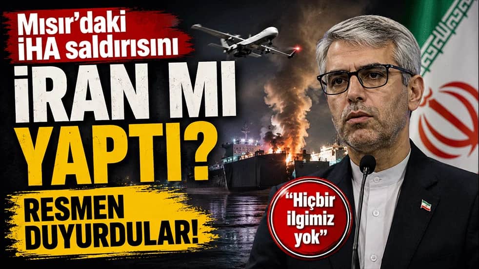 Mısır'daki İHA saldırısını İran mı yaptı? Tahran'dan resmi açıklama geldi