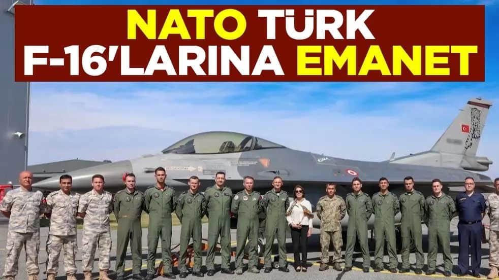 NATO, Türk F-16'larına emanet