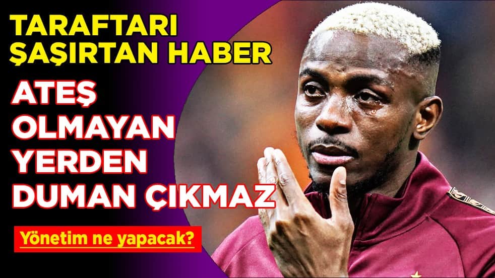 Nazar mı değecek bu sevgiye: Osimhen ayrılmak için bunu da yaptı! Galatasaray'da kalmak istemiyor
