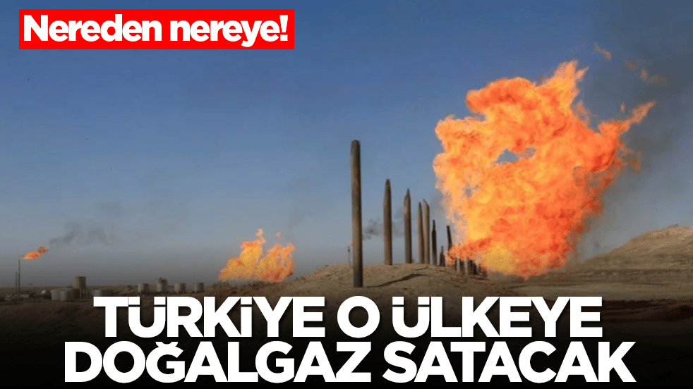 Nereden nereye: Türkiye hazine buldu, o ülkeye doğalgaz satacak