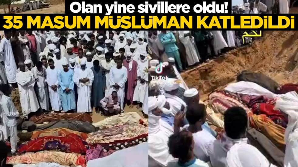 Olan yine sivillere oldu! 35 masum Müslüman katledildi