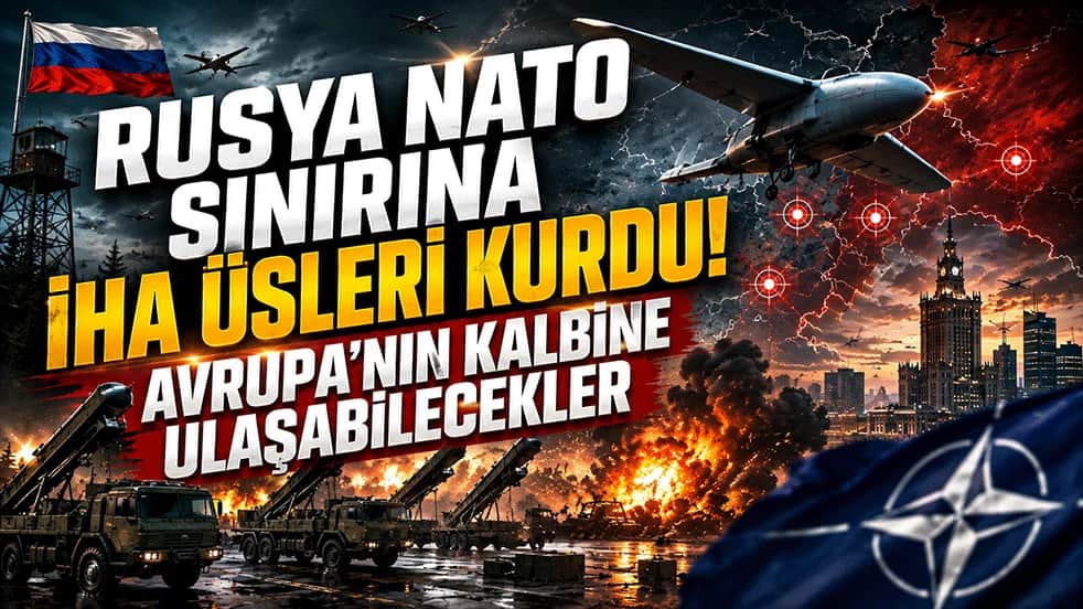 Rusya’nın gizli İHA üsleri ortaya çıktı! NATO ve Avrupa alarmda