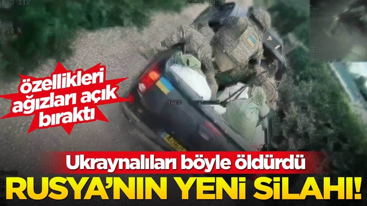 Rusya’nın yeni nesil dronu! Ukraynalıları böyle öldürdü