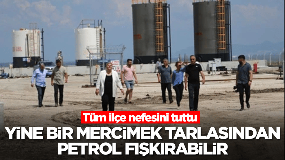 Tüm ilçe nefesini tuttu: Yine bir mercimek tarlasından petrol fışkırabilir