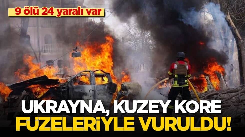 Ukrayna, Kuzey Kore füzeleriyle vuruldu! 9 ölü 24 yaralı var