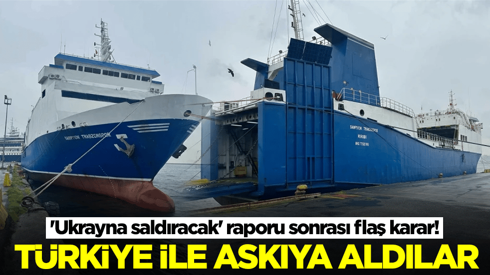 'Ukrayna saldıracak' raporu sonrası şok karar: Türkiye ile askıya aldılar