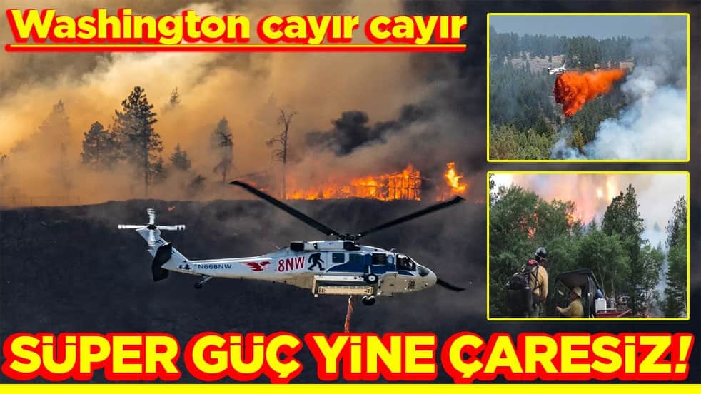 Washington cayır cayır Süper güç yine çaresiz!